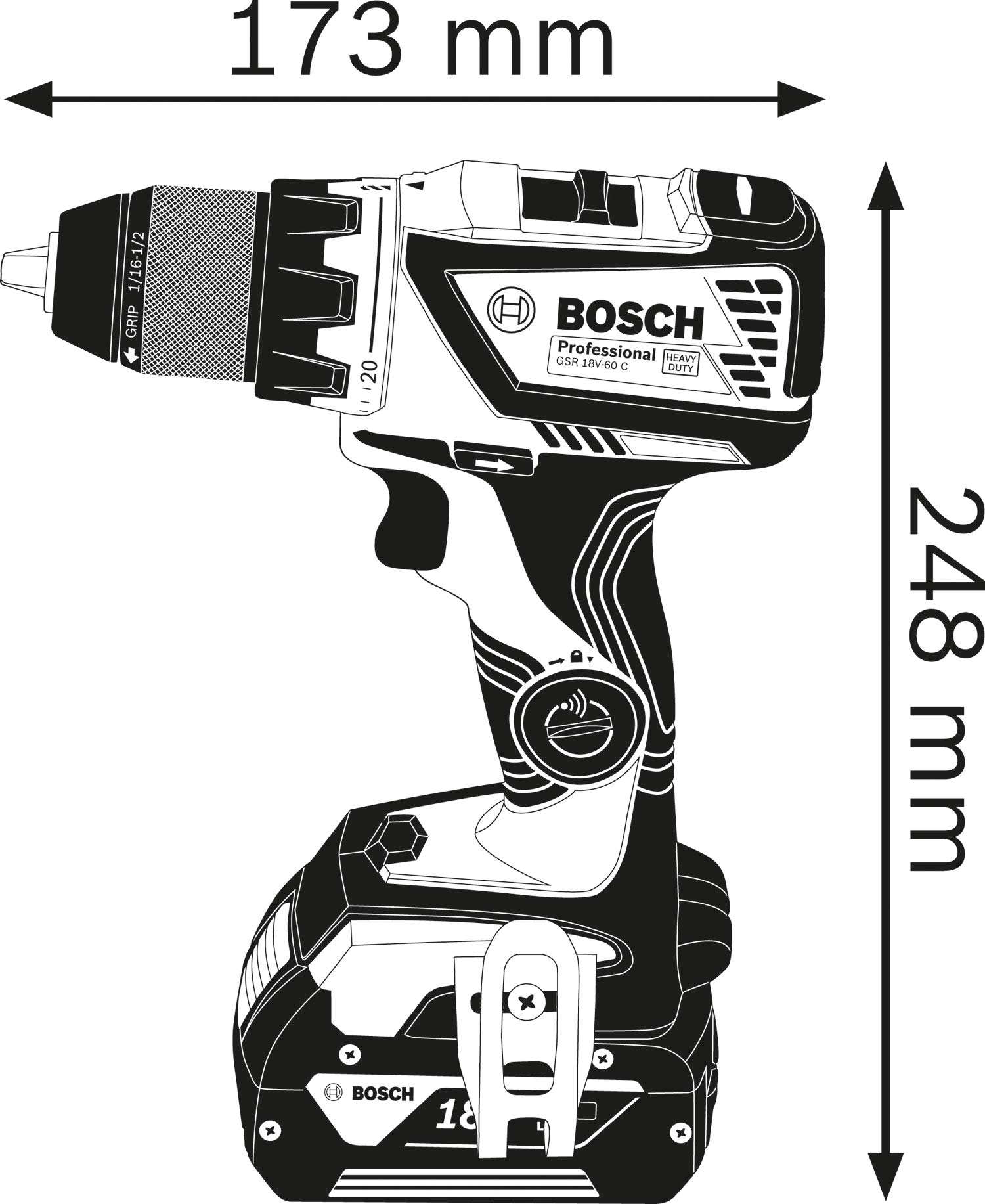 bosch-professional-18v-system-akku-bohrschrauber-gsr-18v-60-c-60-nm-max-drehmome image 3