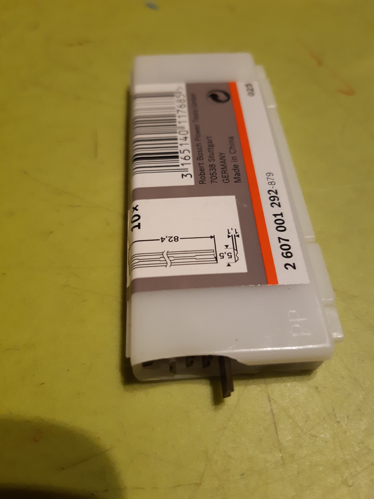 Scharf und lange haltbar