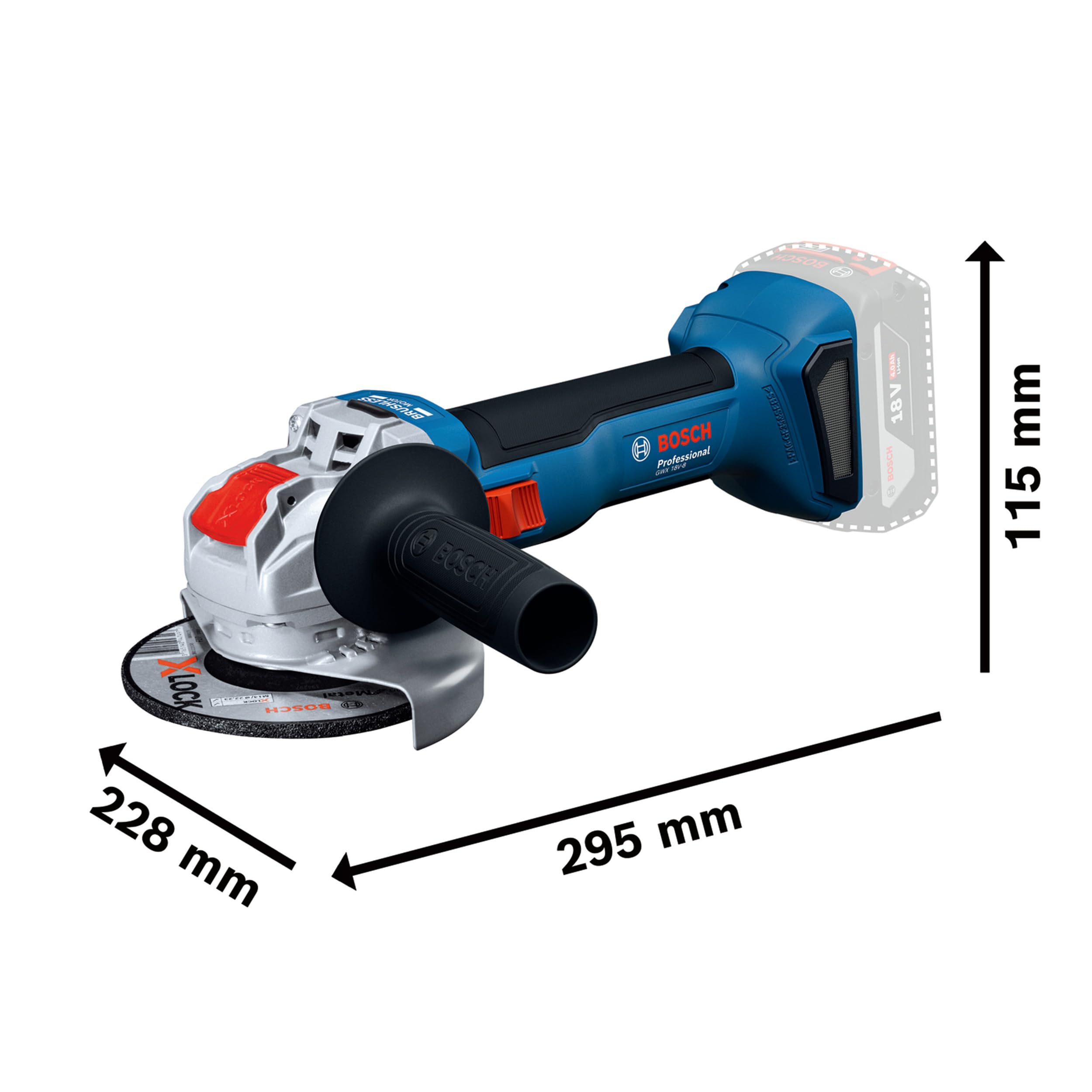 bosch-professional-gwx-18v-8-akku-winkelschleifer-18v-system-mit-x-lock-800-w-kl image 5