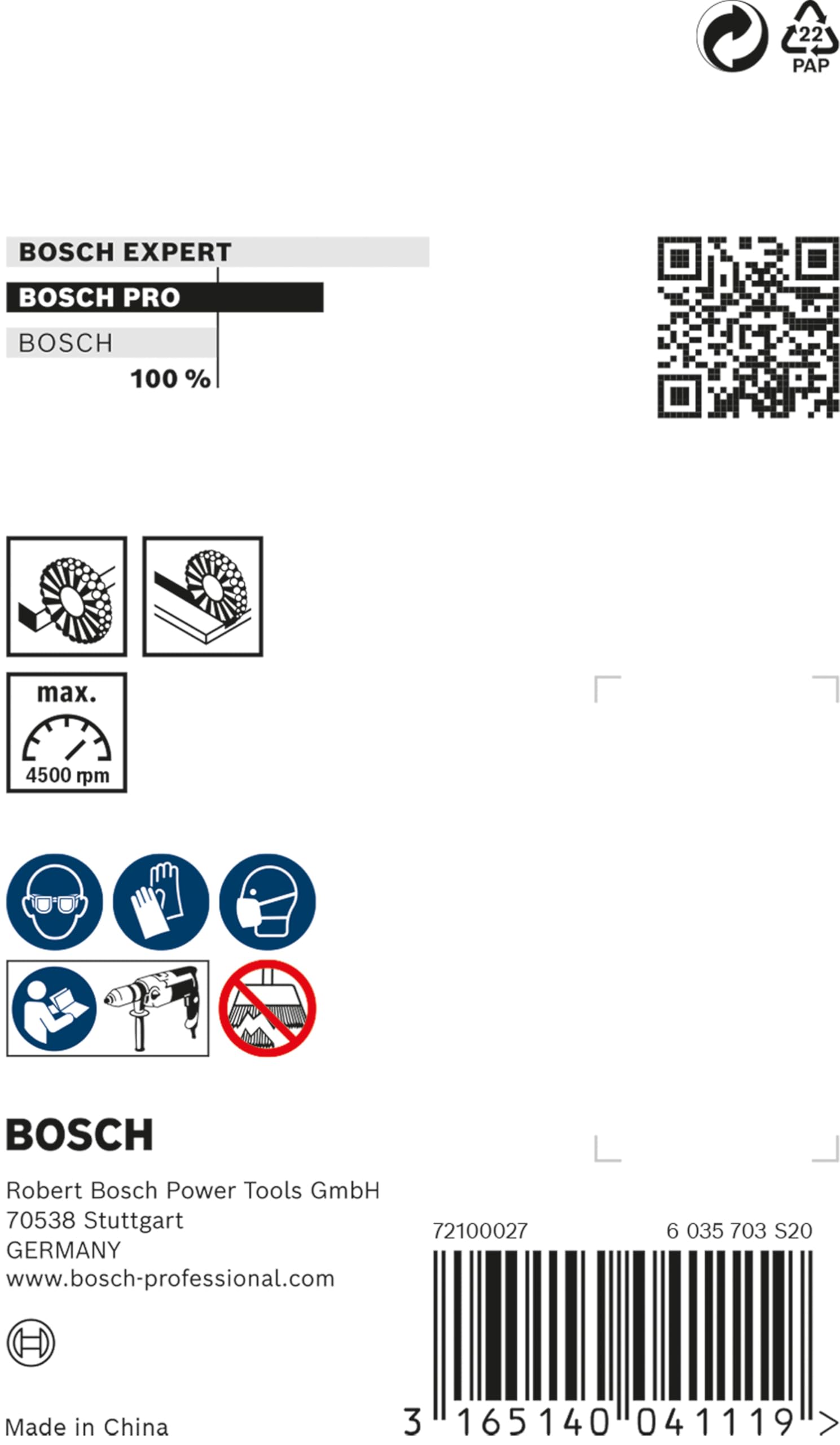 bosch-pro-steel-longlife-scheibenb-rste-75-mm-gewellter-draht-6-mm-zylinderschaf image 4