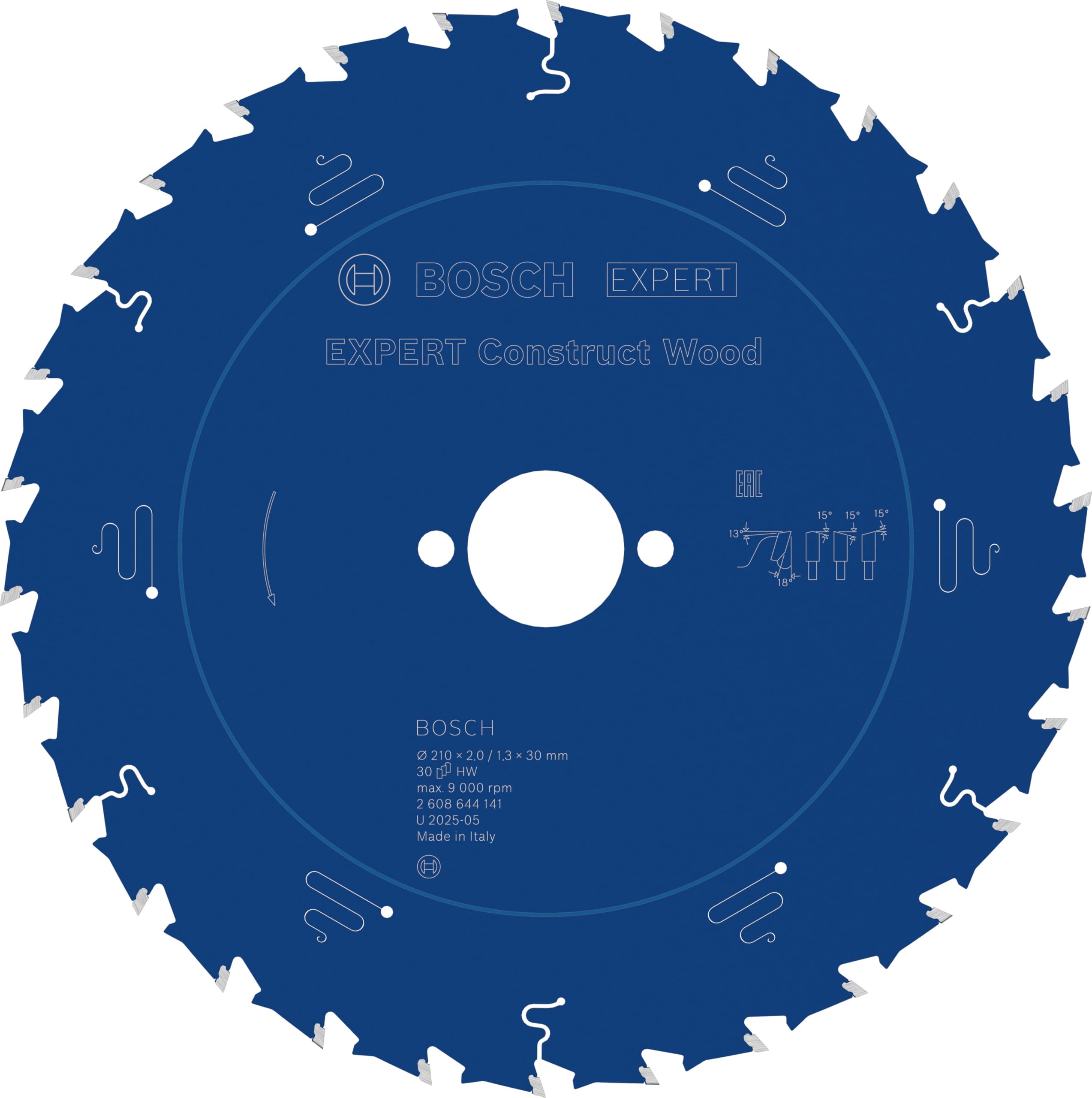 bosch-professional-expert-for-construct-wood-kreiss-geblatt-165-x-20-mm-24-z-hne image 8