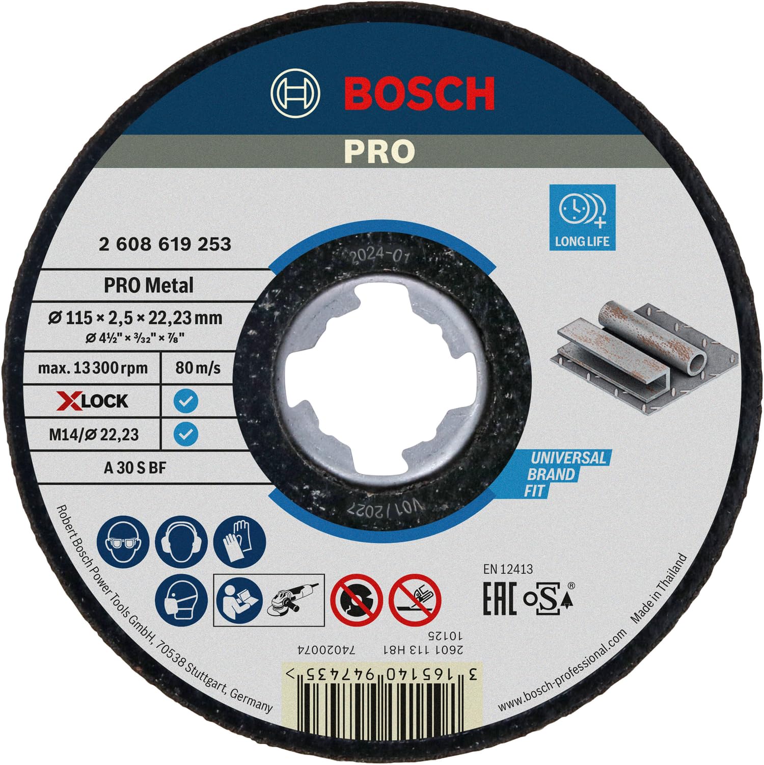 bosch-professional-expert-trennscheibe-f-r-metall-x-lock-125-mm-bohrung-22-23-mm image 8