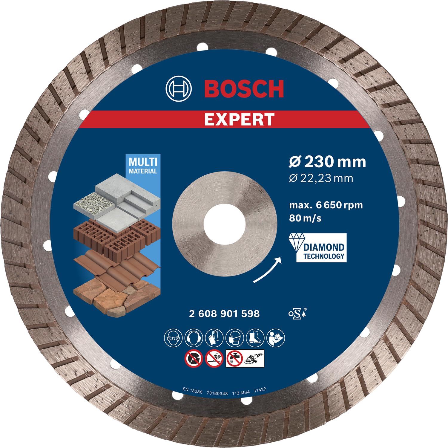bosch-expert-multimaterial-x-lock-turbo-diamanttrennscheibe-125-mm-f-r-beton-zie image 8