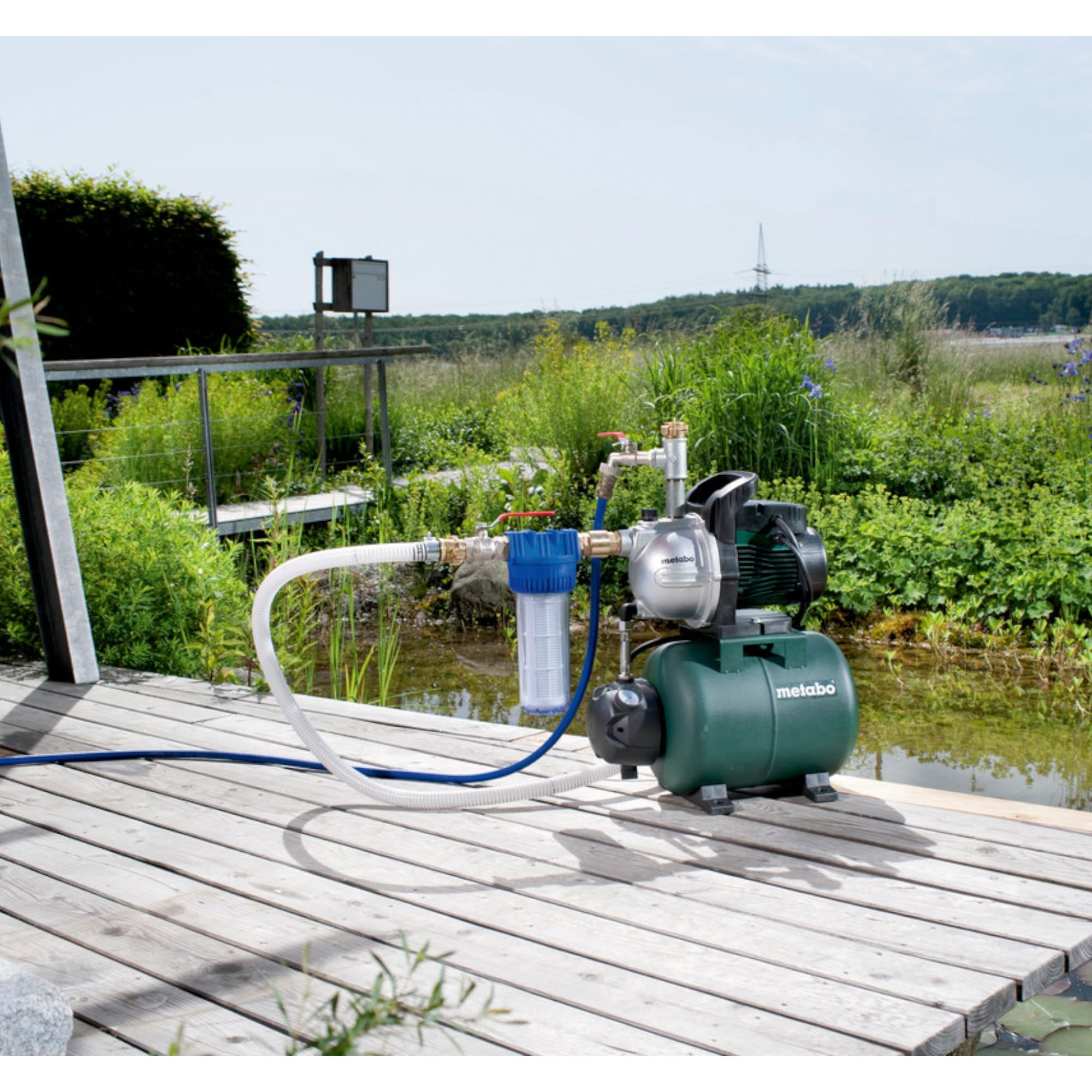 metabo-hww-3300-25-g-hauswasserwerk-900-w-wasserpumpe-3300-l-h-24-l-druckkessel- image 3