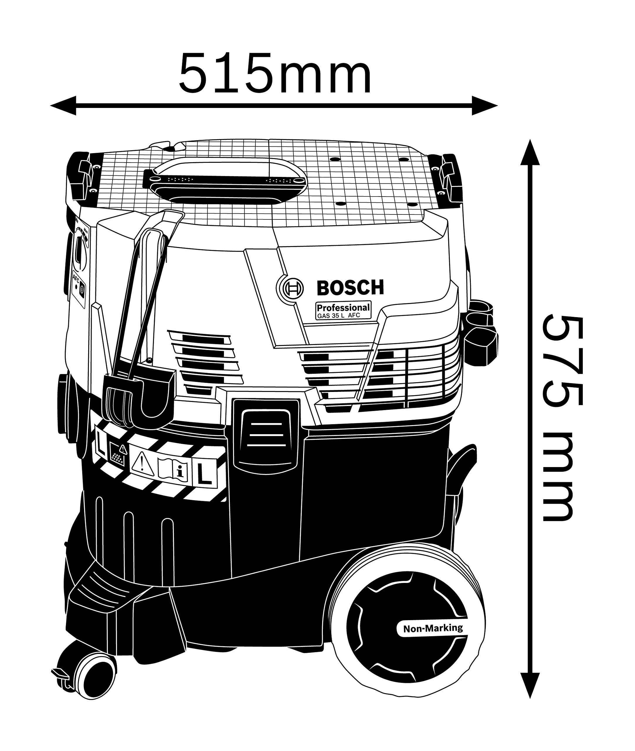 bosch-professional-nass-trockensauger-gas-35-l-afc-staubklasse-l-automatische-fi image 3