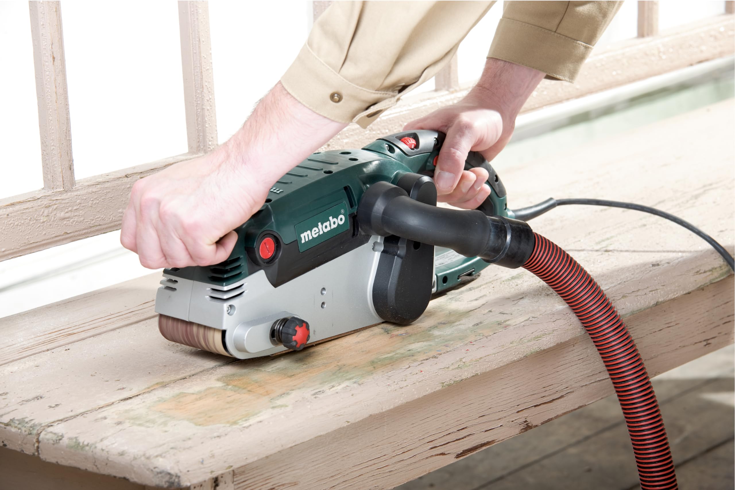 metabo-bae-75-bandschleifer-1010-w-elektrische-schleifmaschine-f-r-holz-und-meta image 4