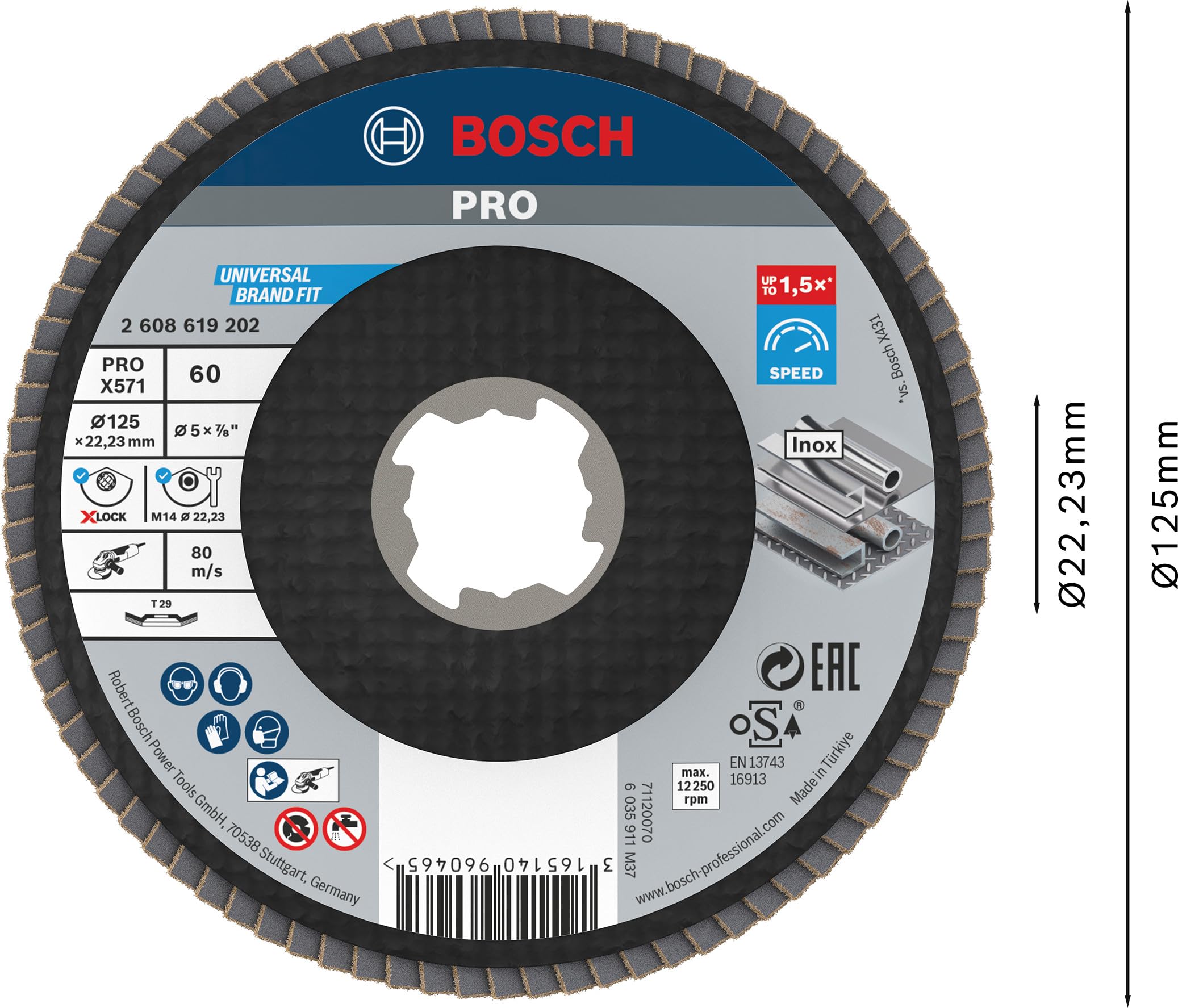 bosch-accessories-best-for-metal-f-cherschleifscheibe-x571-gewinkelt-x-lock-125- image 2