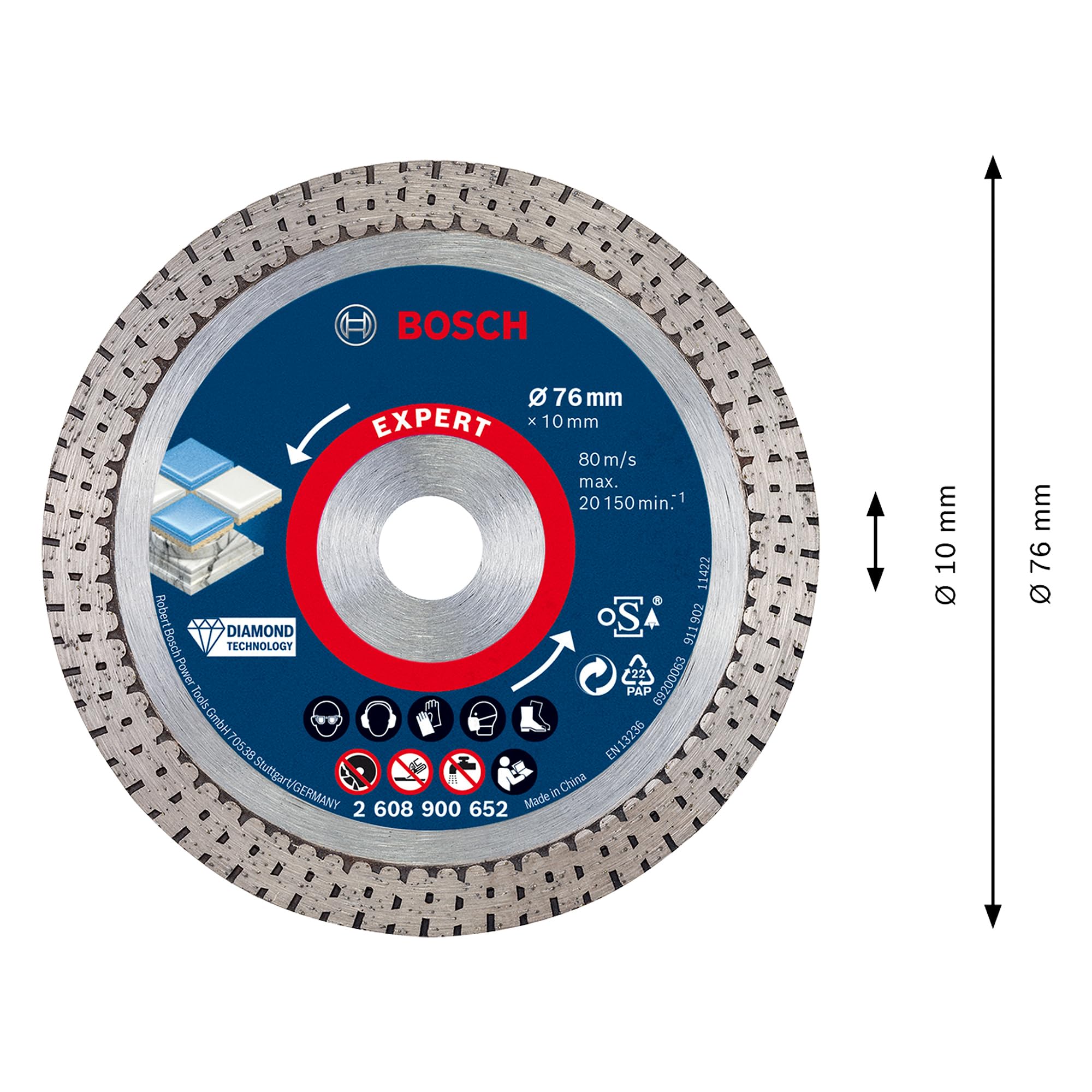 bosch-expert-hardceramic-diamanttrennscheibe-76-mm-76-x-1-5-x-10-mm-f-r-harte-fl image 3