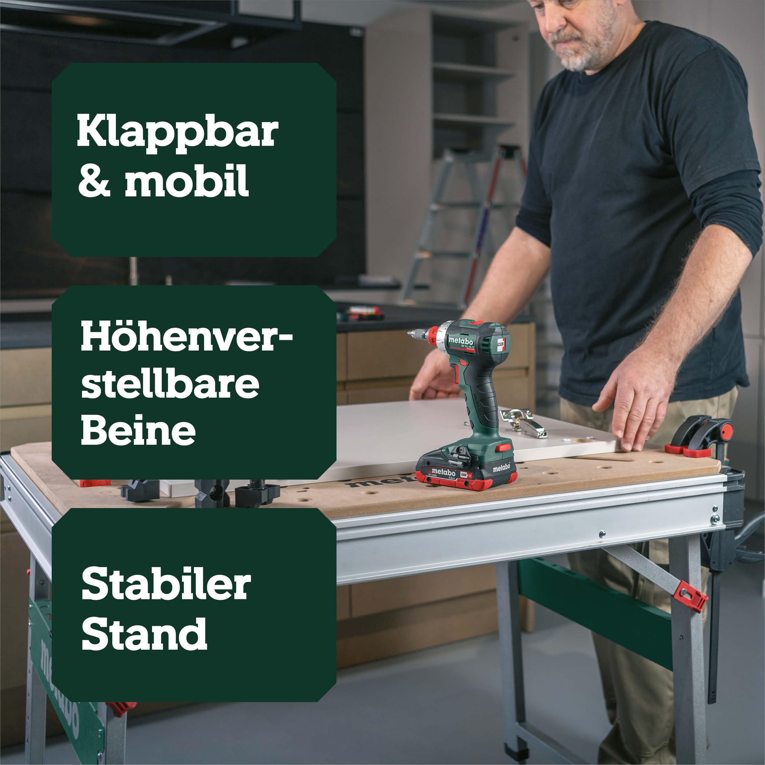 metabo-multifunktionstisch-mwb-100-klappbare-werkbank-mobiler-s-gebock-bis-120-k image 3