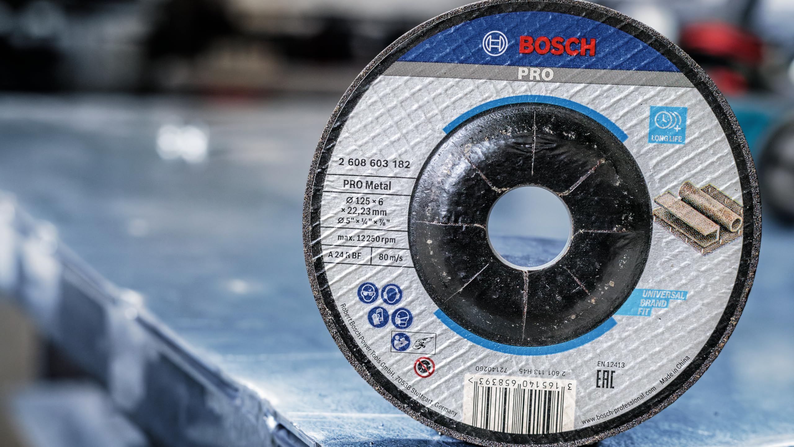 bosch-pro-metal-longlife-schruppscheibe-125-x-6-x-22-23-mm-f-r-stahl-und-metall- image 3
