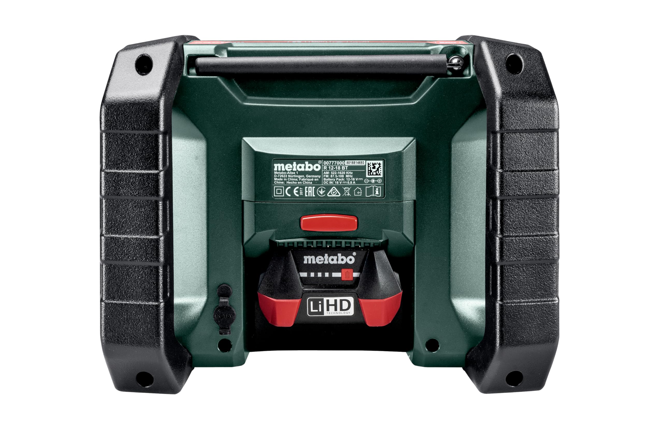 metabo-akku-baustellenradio-r-12-18-dab-bt-18v-12v-kompatibel-bluetooth-dsp-tune image 5
