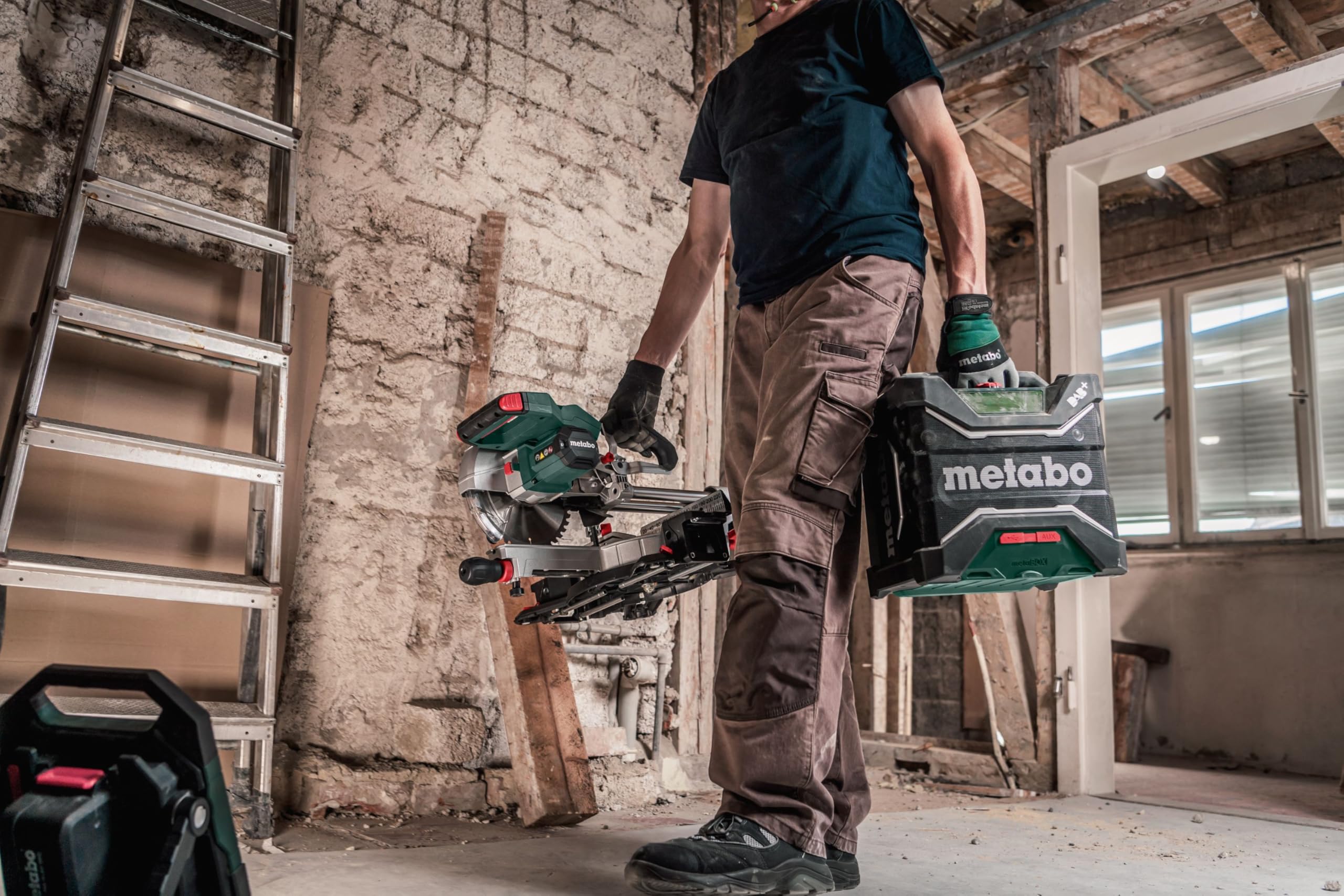 metabo-akku-baustellenradio-rc-12-18-32w-bt-dab-600779850-ip54-bluetooth-usb-c-i image 3