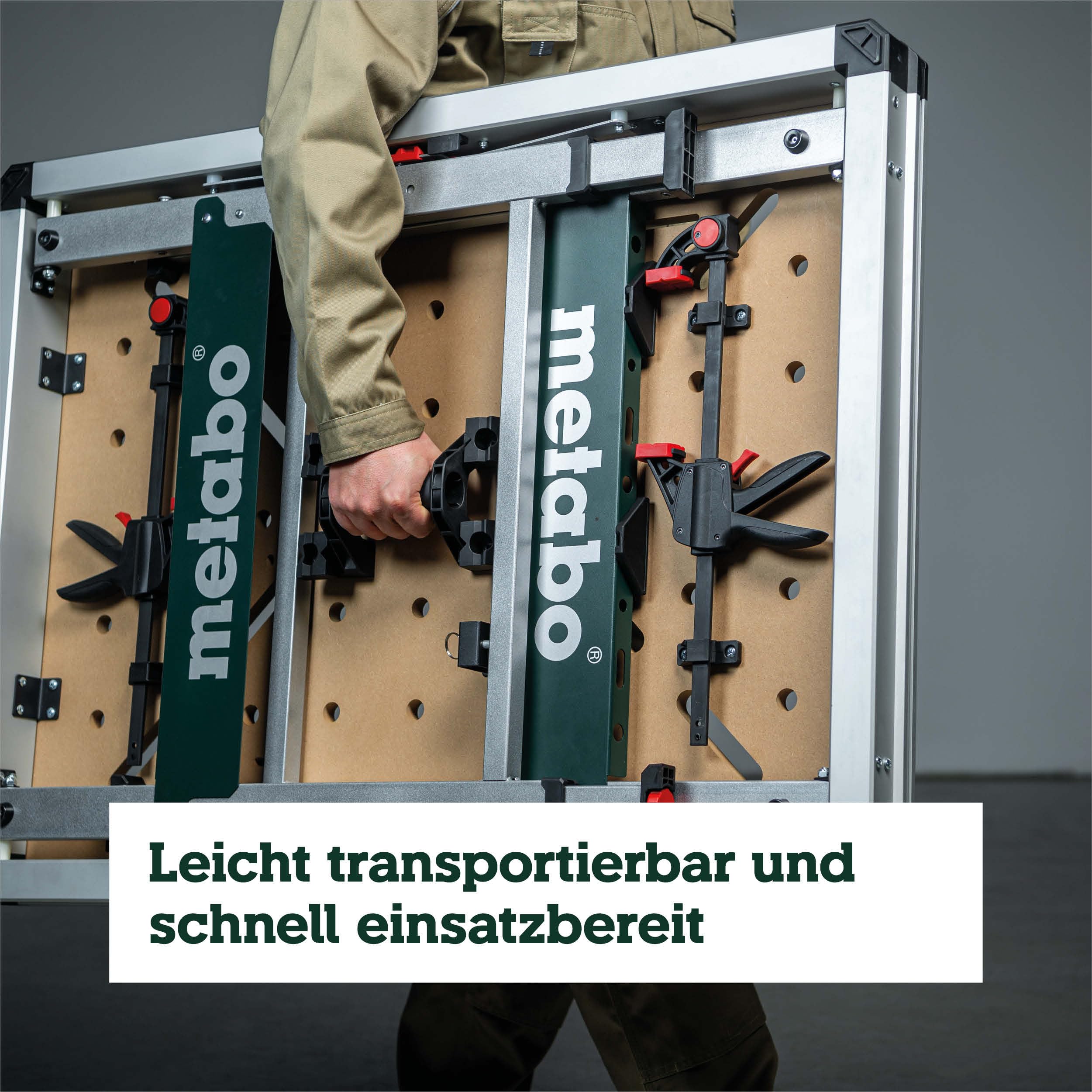 metabo-multifunktionstisch-mwb-100-klappbare-werkbank-mobiler-s-gebock-bis-120-k image 7