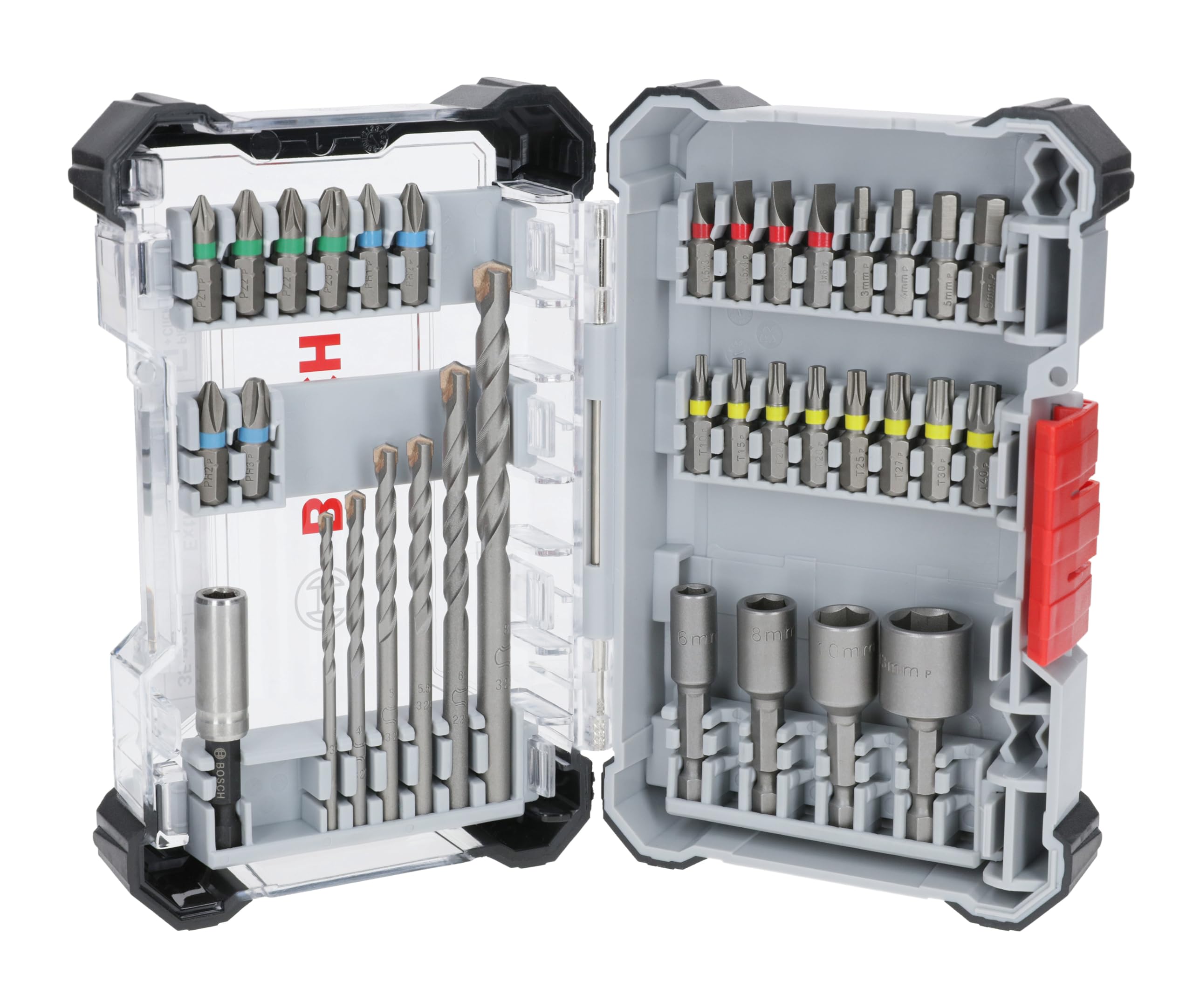 bosch-accessories-extra-hard-schrauberbit-set-43-teilig-s2-stahl-farbcodiert-im- image 4
