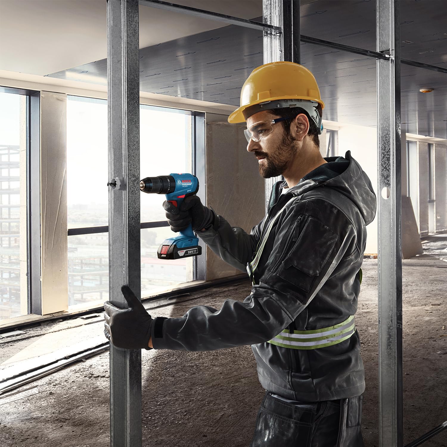 bosch-professional-18v-doppelset-akku-drehschlagschrauber-gdr-18v-215-215-nm-boh image 5