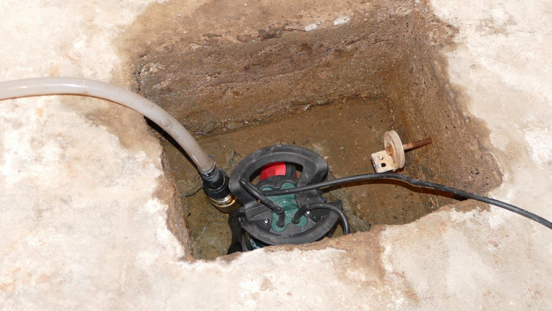 Starke Pumpe, kurzes Kabel