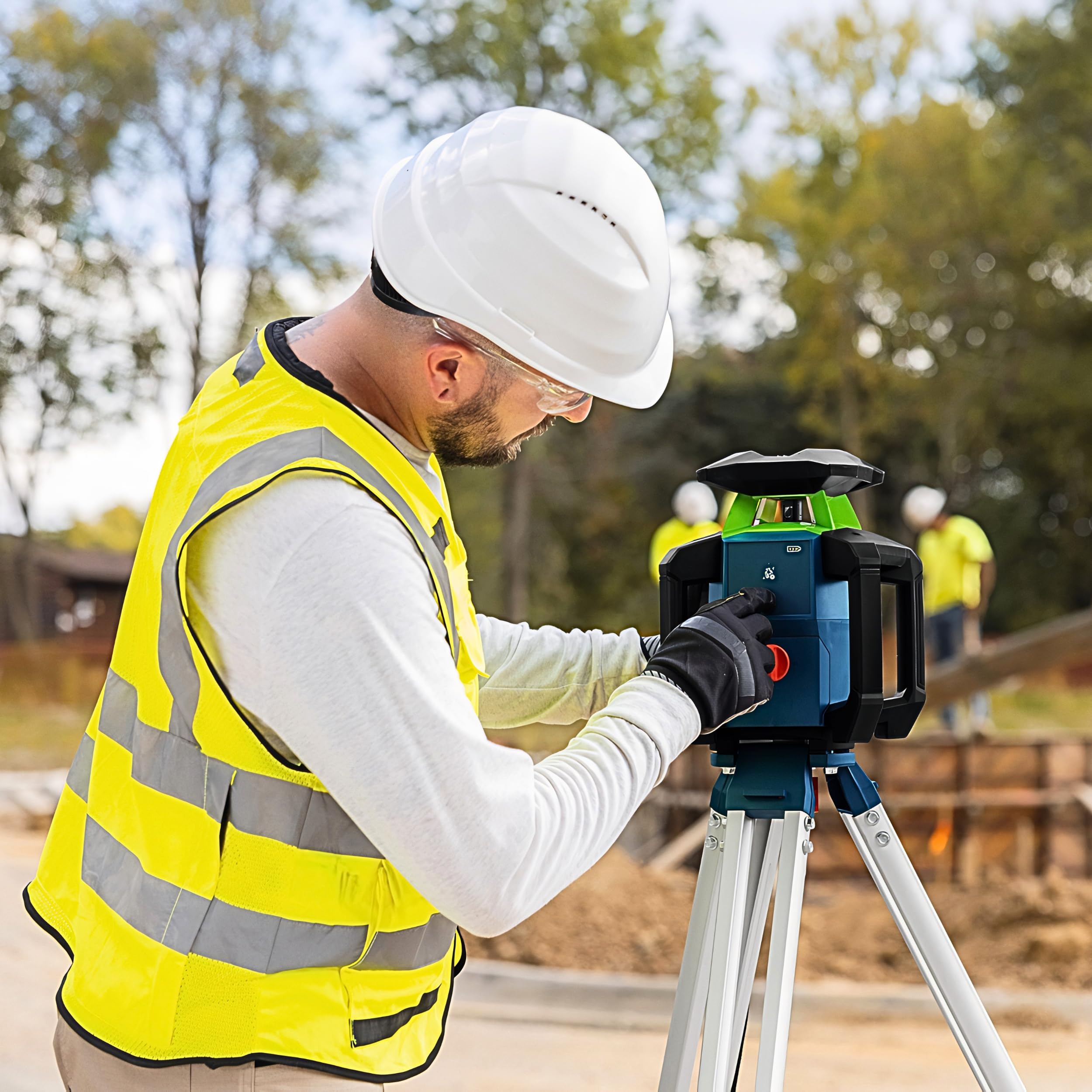 bosch-pro-grl18v-3-31g-rotationslaser-mit-gr-nem-laser-ip66-zweifache-stromverso image 7