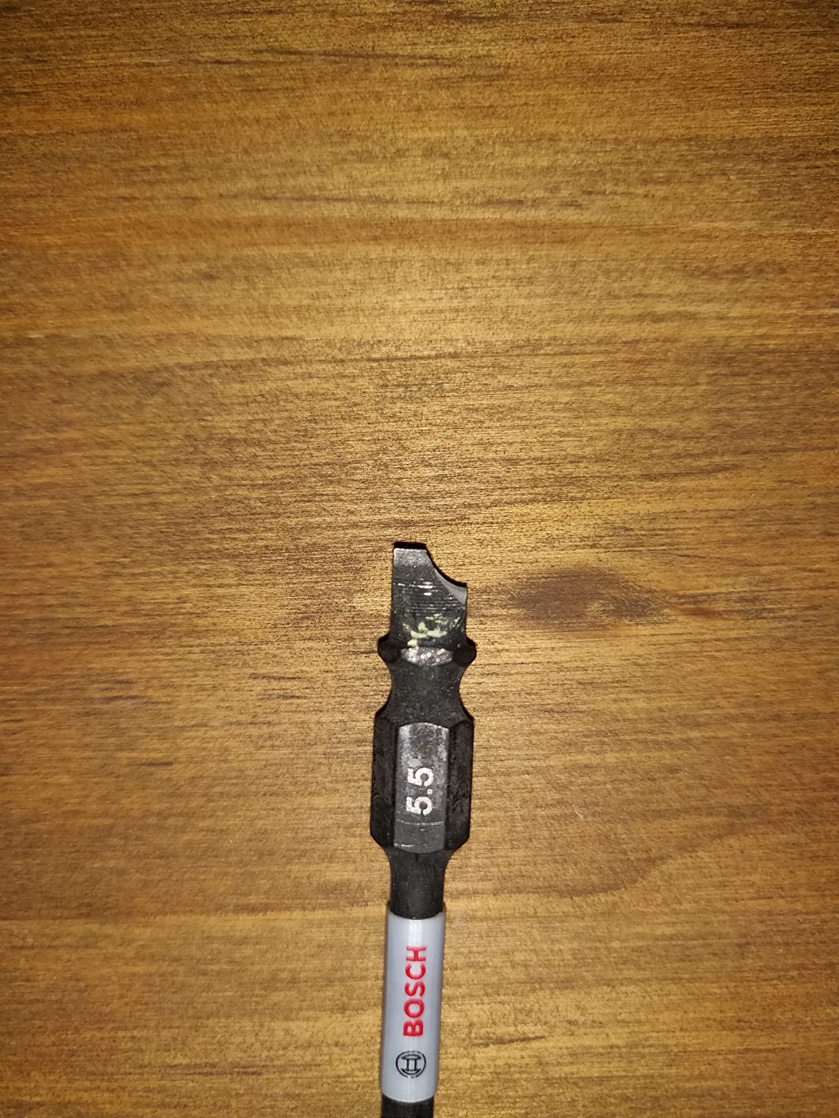 Ein Bohrer brach beim ersten Einsatz