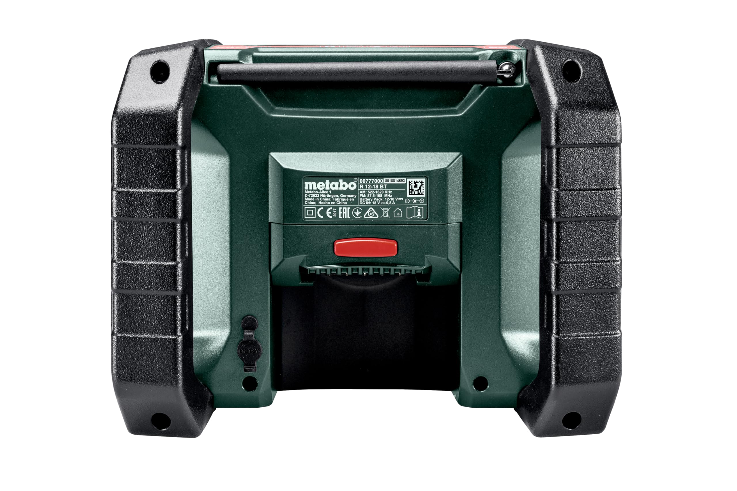 metabo-akku-baustellenradio-r-12-18-dab-bt-18v-12v-kompatibel-bluetooth-dsp-tune image 3