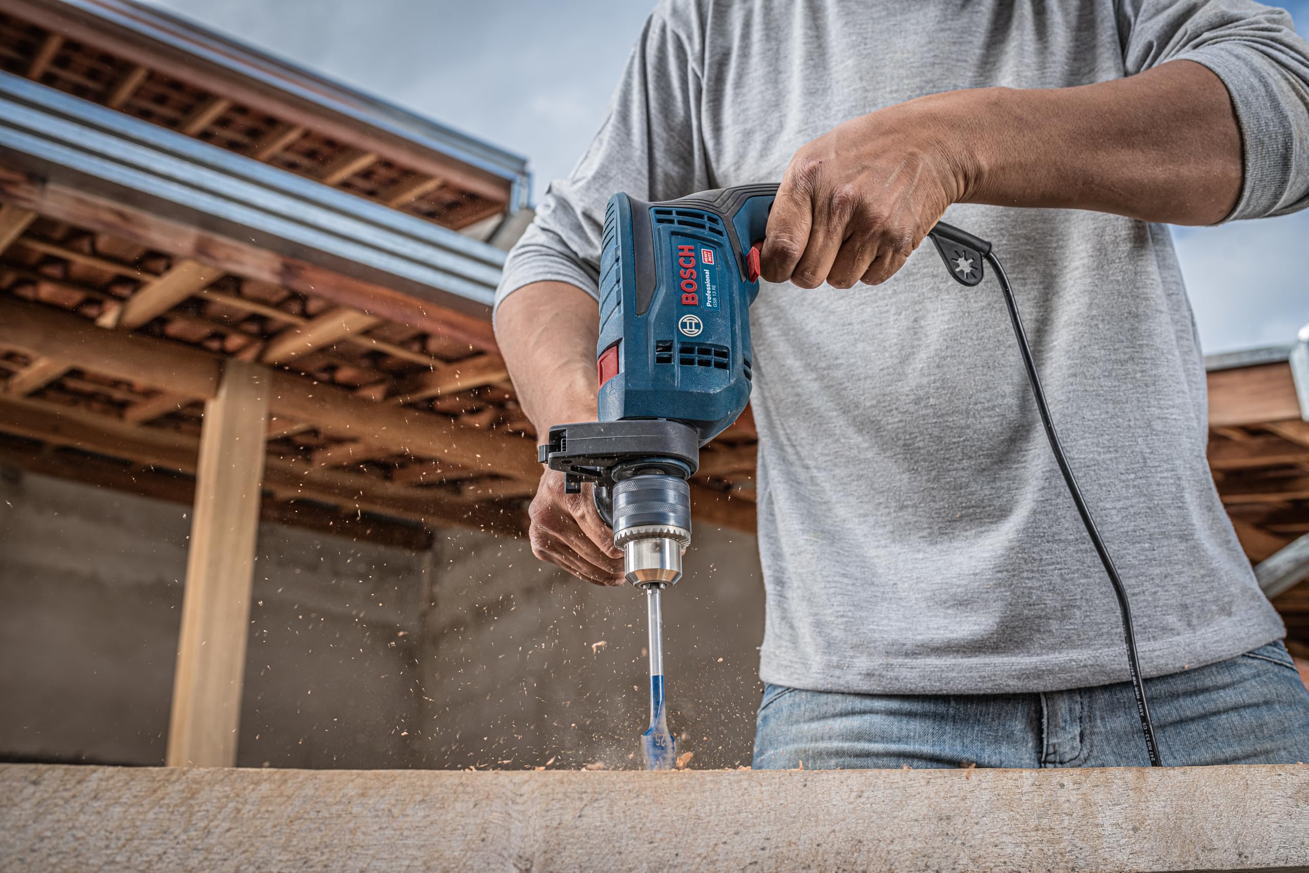 bosch-professional-schlagbohrmaschine-gsb-13-re-600-w-1-gang-schnellspannbohrfut image 4