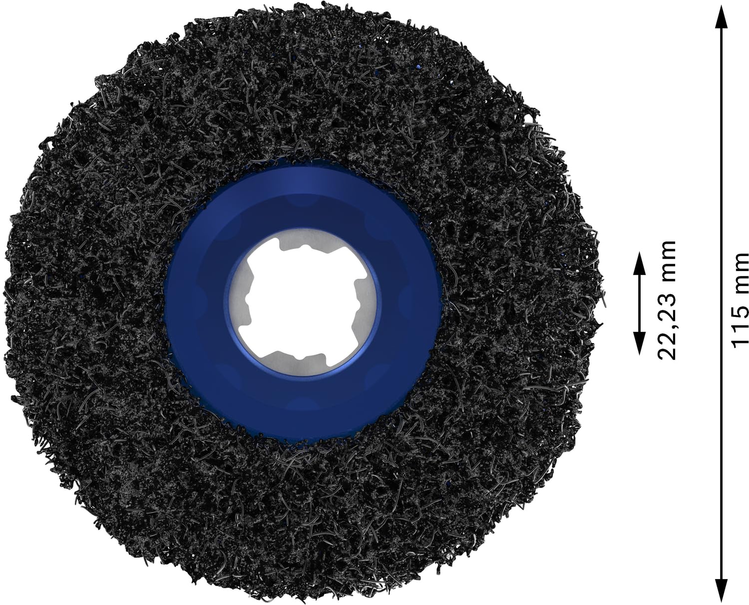 bosch-accessories-reinigungsscheibe-x-lock-cleaning-disc-n377-115-mm-zum-entfern image 3