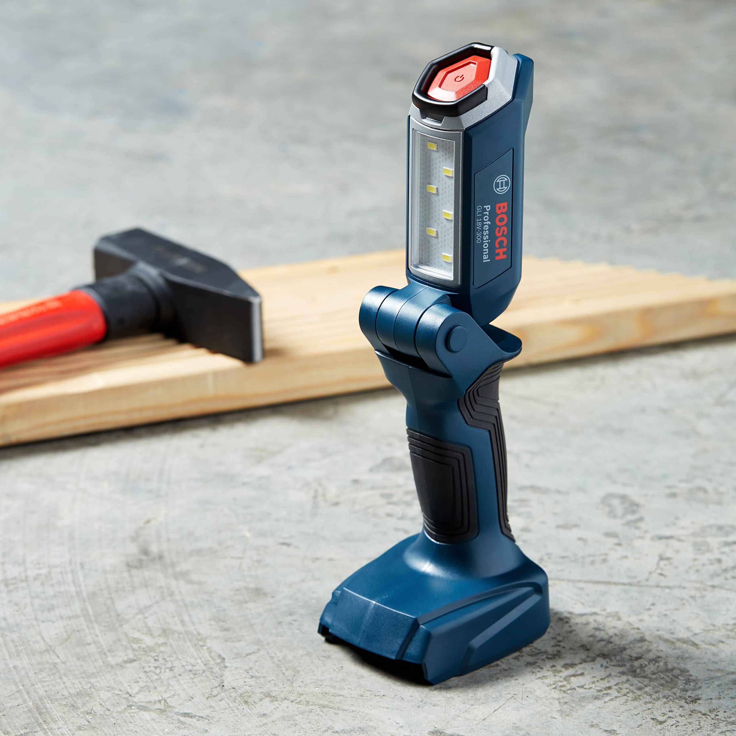 bosch-professional-gli-18v-300-akku-led-baustellenlampe-18v-system-max-300-lumen image 2