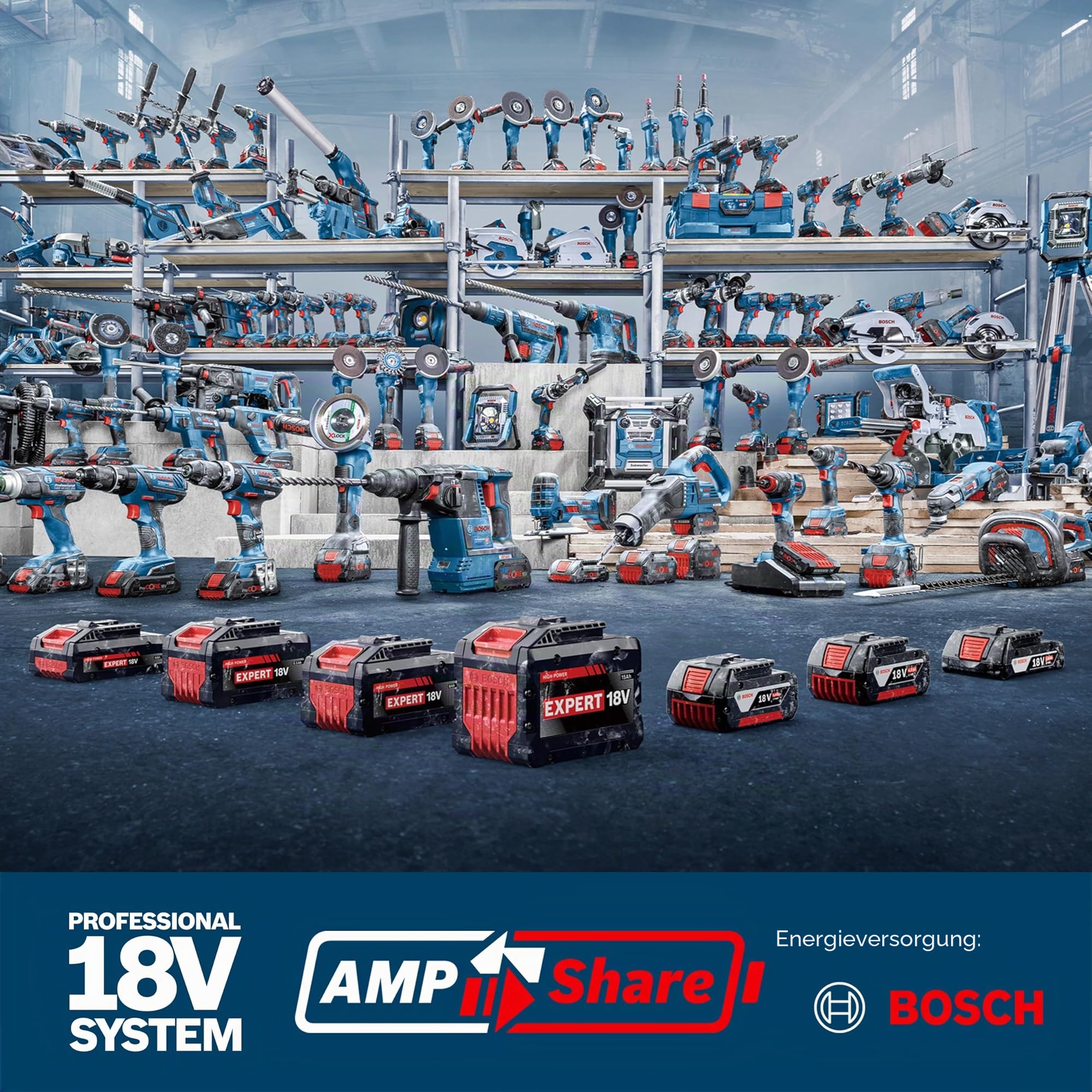 bosch-professional-gpb-18v-2-sc-akku-baustellenradio-18v-system-dab-bluetooth-fm image 2