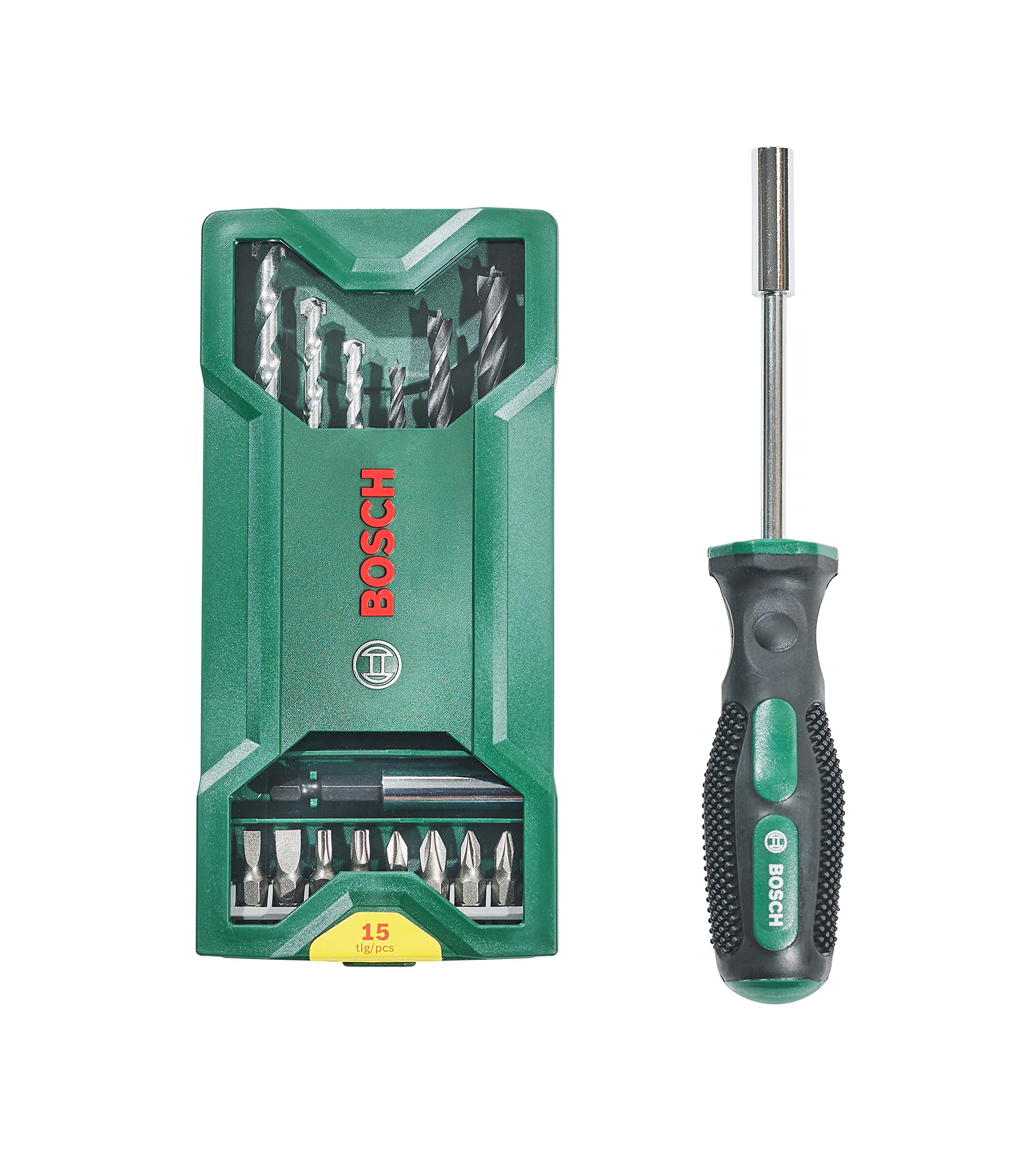 bosch-home-and-garden-15-1-tlg-mini-x-line-mixed-set-schraubendreher-bohrer-f-r- image 2