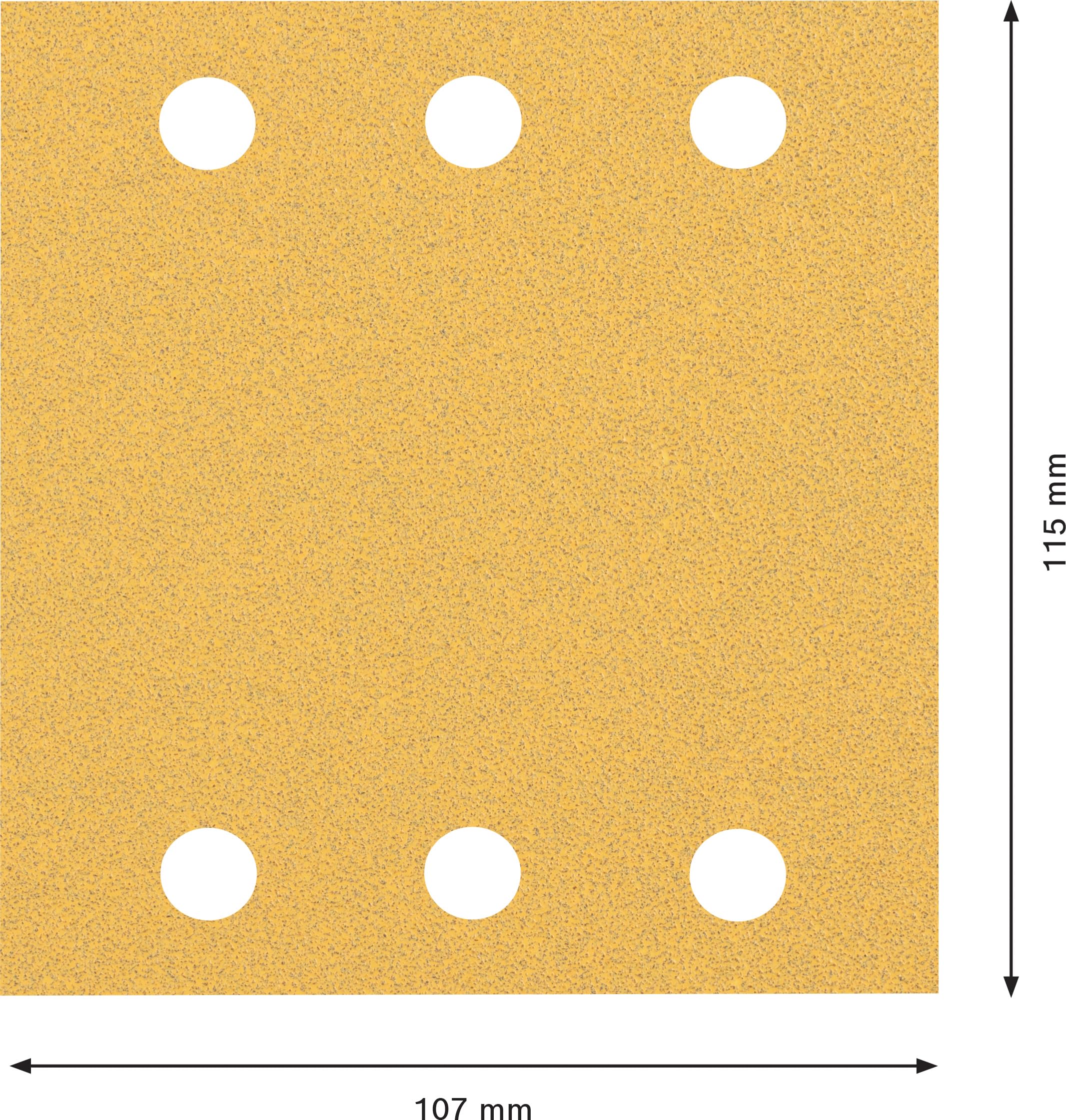bosch-accessories-10x-expert-c470-schleifblatt-mit-6-l-chern-115x107-mm-k-rnung- image 3