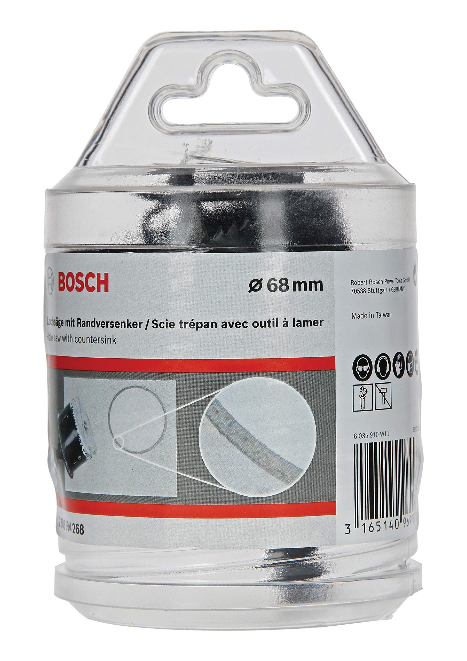 bosch-professional-lochs-ge-68-mm-mit-integriertem-kegelsenker-und-auswurffeder- image 2