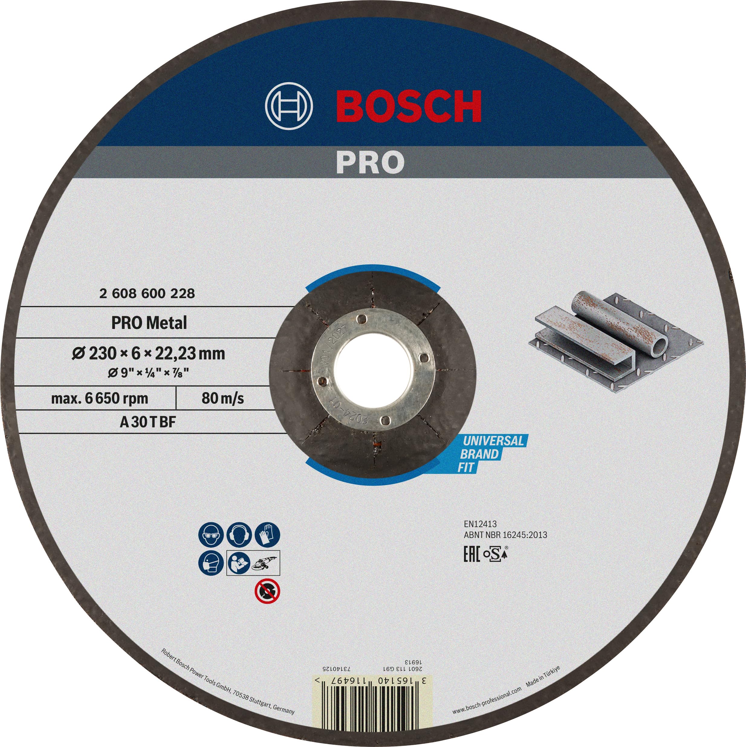 bosch-pro-metal-longlife-schruppscheibe-125-x-6-x-22-23-mm-f-r-stahl-und-metall- image 6