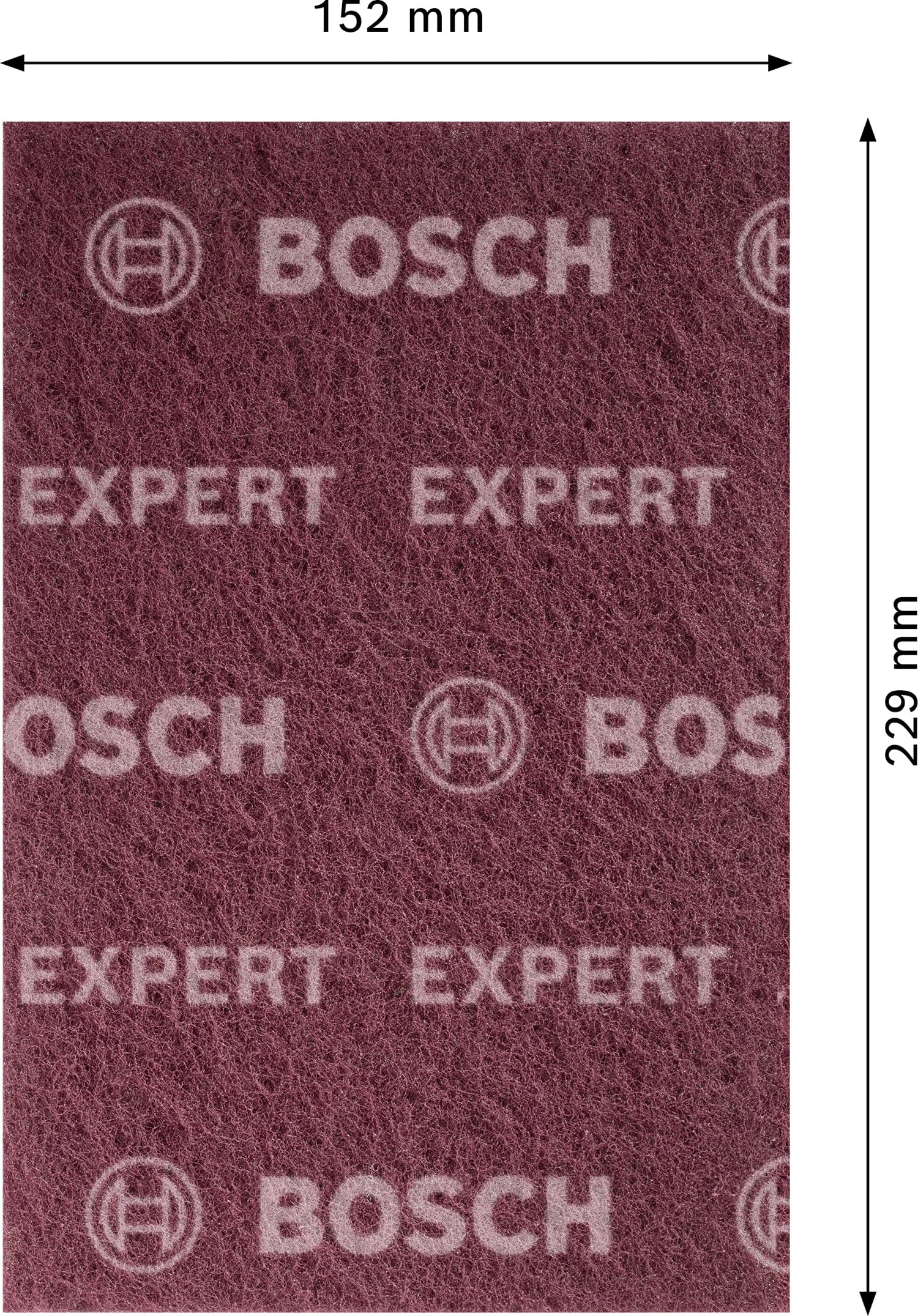 bosch-accessories-expert-n880-vliespad-152-x-229-mm-k-rnung-sehr-fein-a-f-r-stah image 3