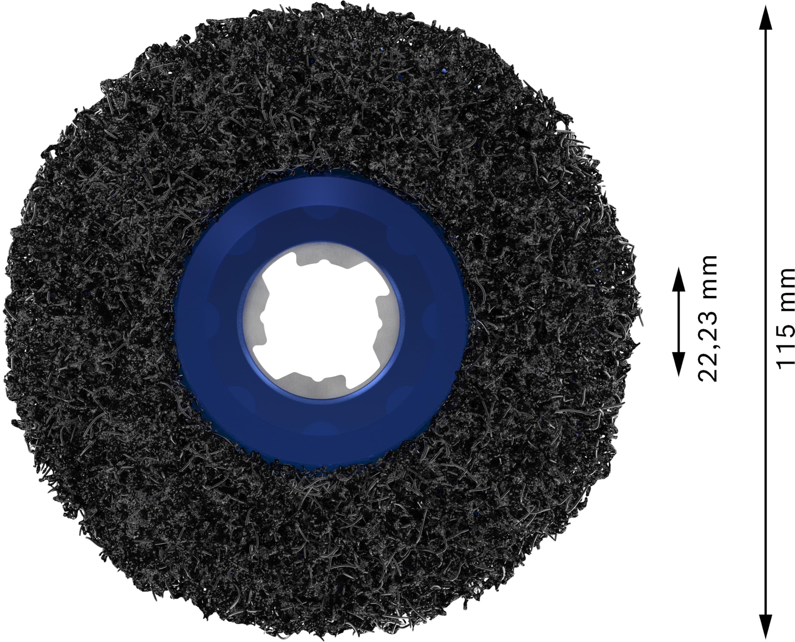 bosch-accessories-reinigungsscheibe-x-lock-cleaning-disc-n377-115-mm-zum-entfern image 2