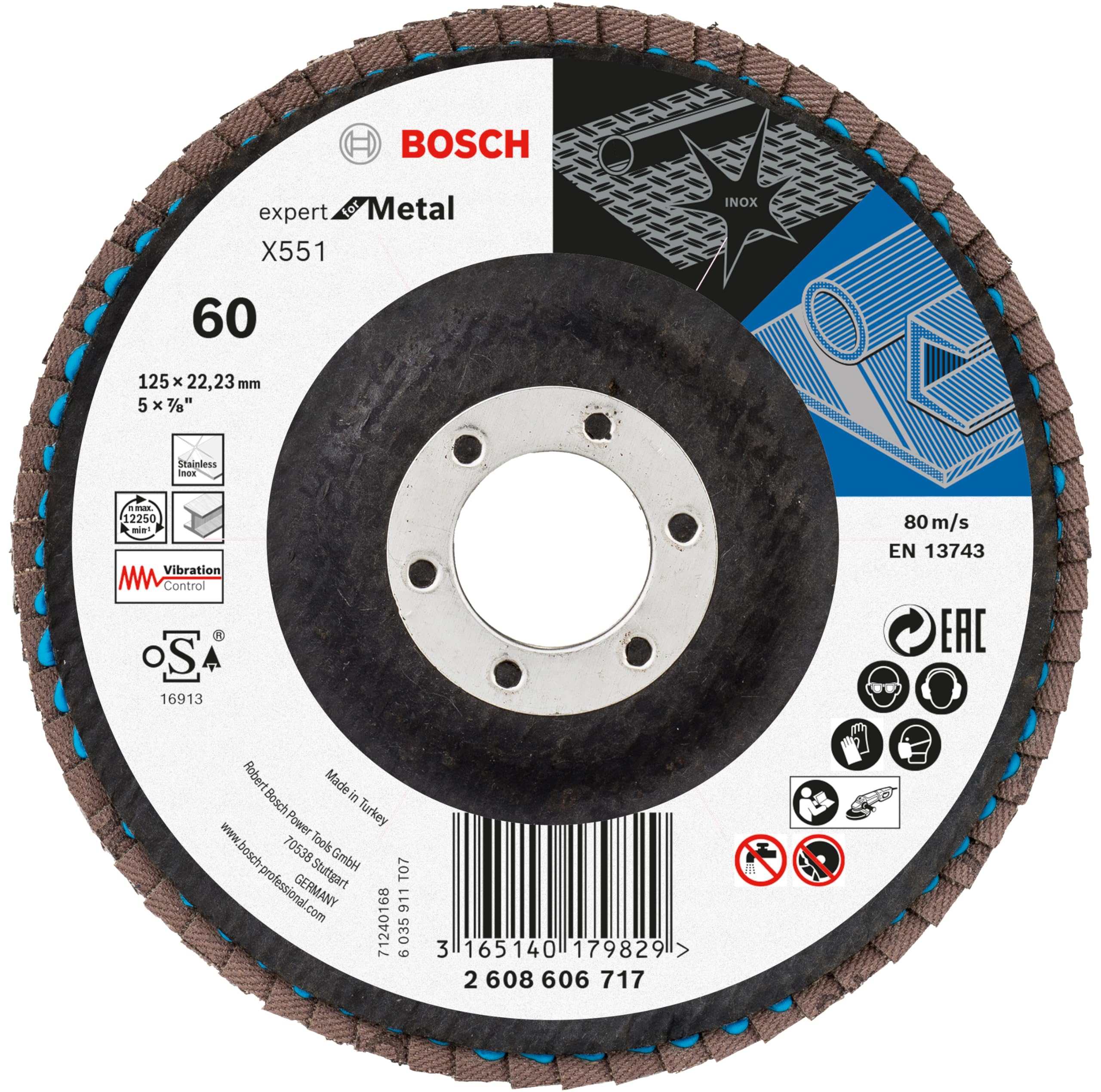 bosch-f-cherschleifscheibe-x551-expert-for-metal-40er-set-125-mm-k-rnung-40-60-8 image 3