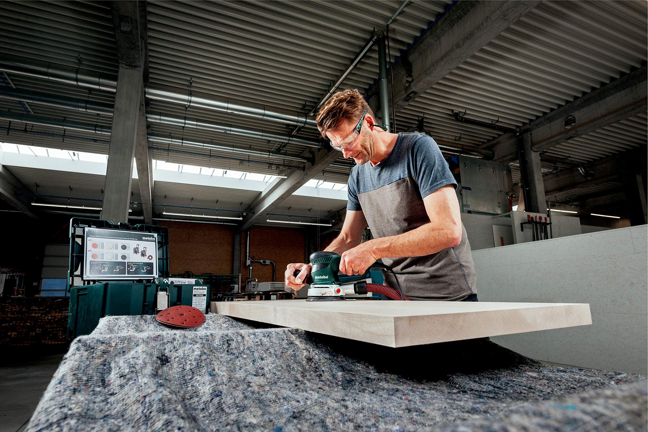 metabo-exzenterschleifer-sxe-450-turbotec-600129000-350-w-duo-schwingkreisverste image 2