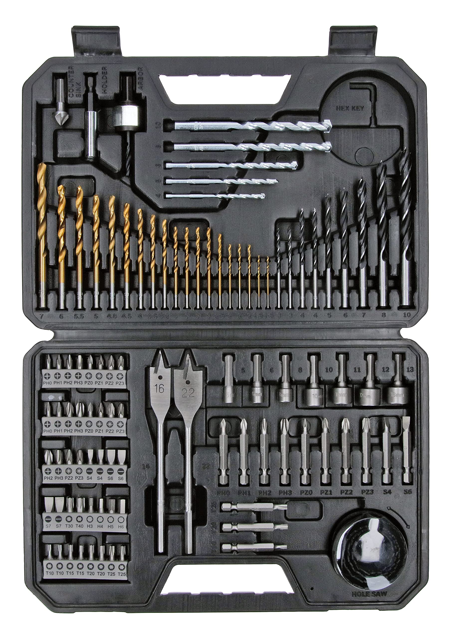 bosch-professional-103-teiliges-bohrer-und-bit-set-titanium-box-holz-stein-und-m image 2