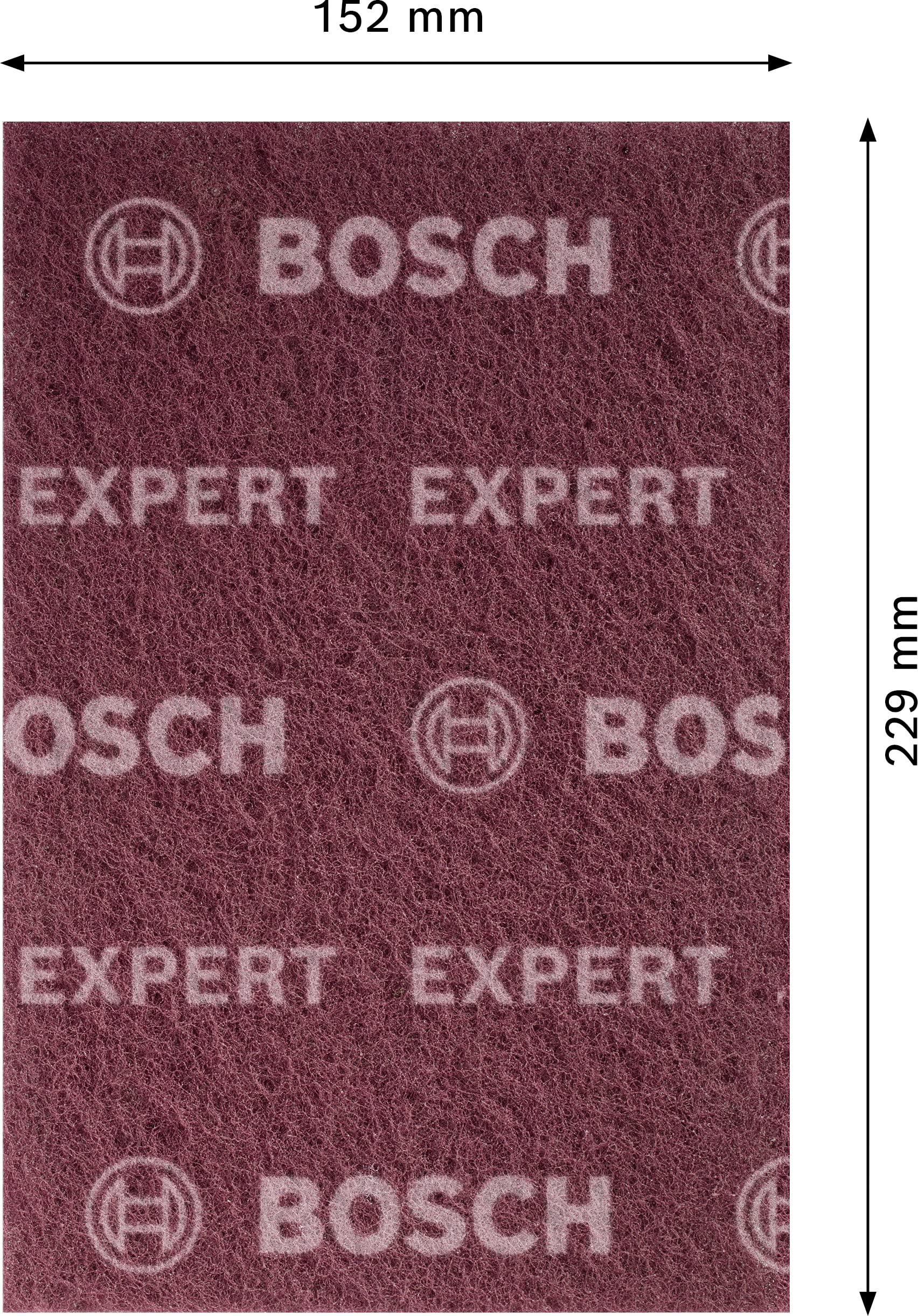 bosch-accessories-expert-n880-vliespad-152-x-229-mm-k-rnung-sehr-fein-a-f-r-stah image 2
