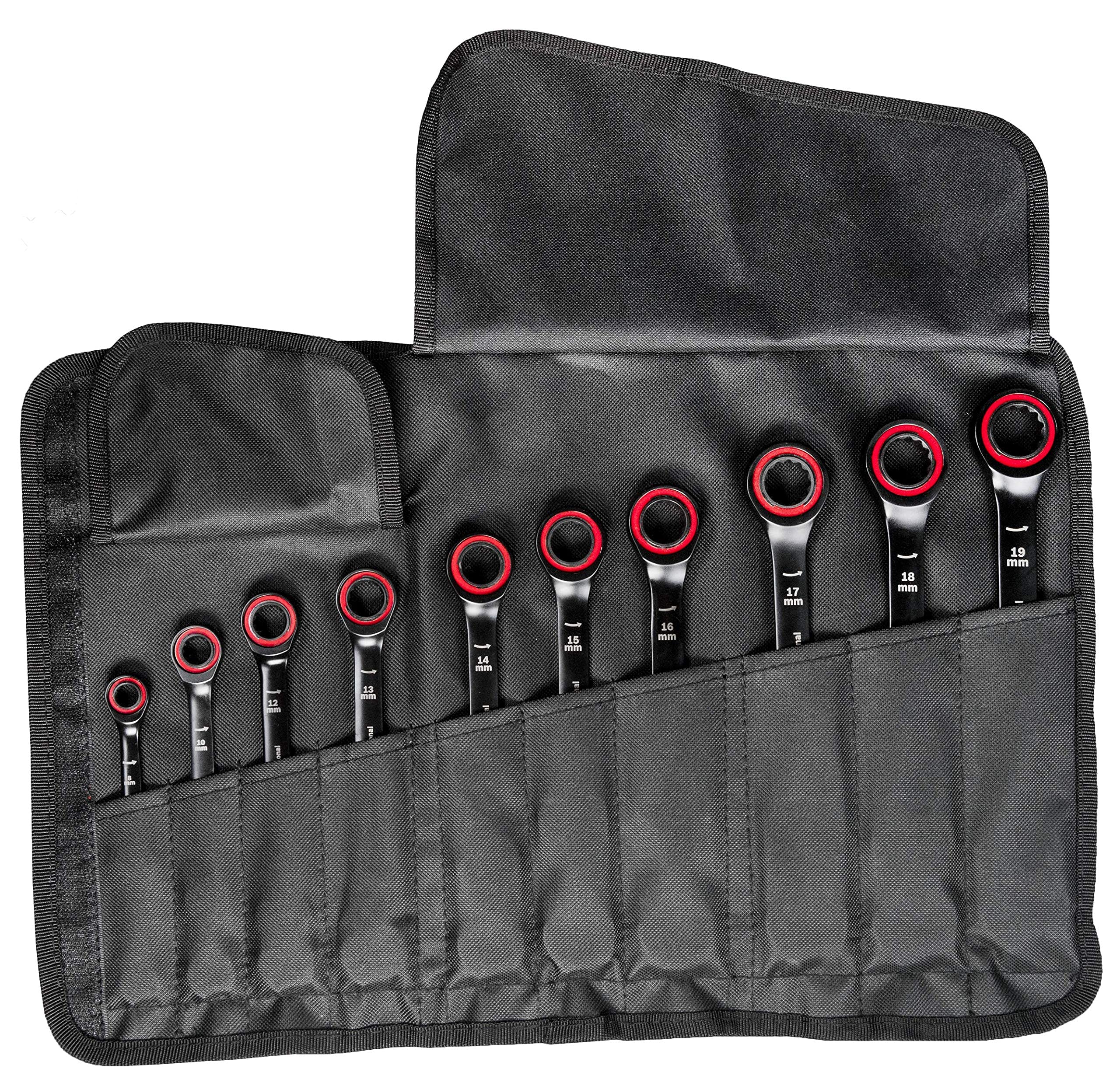 bosch-professional-ringmaulschl-ssel-set-10-teilig-8-19-mm-ratschenfunktion-chro image 3